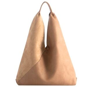 Shiraleah Chicago Arden Tote Bag Anthropologie Tan Saddle